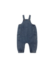 Load image into Gallery viewer, RYLEE &amp; CRU CARGO BABY OVERALL INDIGO
