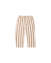 Load image into Gallery viewer, RYLEE &amp; CRU BAGGY PANT FAWN PINSTRIPE
