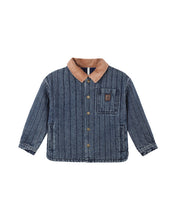 Load image into Gallery viewer, RYLEE &amp; CRU NASHVILLE QUILTED JACKET INDIGO
