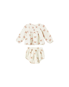 RYLEE + CRU SOPHIA TOP + BLOOMER SET || RUBY BOWS