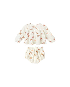 RYLEE + CRU SOPHIA TOP + BLOOMER SET || RUBY BOWS