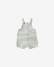 Load image into Gallery viewer, RYLEE &amp; CRU GIO ROMPER SEAFOAM TERRY STRIPE
