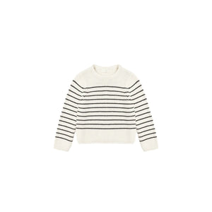 RYLEE + CRU JACQUES SWEATER || BLACK STRIPE