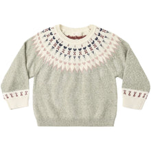 Load image into Gallery viewer, RYLEE &amp; CRU FAIR ISLE SWEATER SAGE
