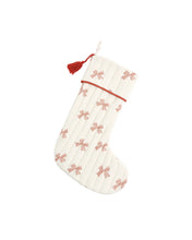 Load image into Gallery viewer, RYLEE + CRU CHRISTMAS STOCKING PEPPERMINT BOWS
