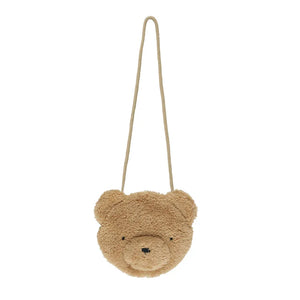 RYLEE + CRU BEAR PURSE || GOLD