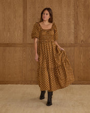 Load image into Gallery viewer, RYLEE + CRU TENLEY DRESS | GOLDEN FLEUR

