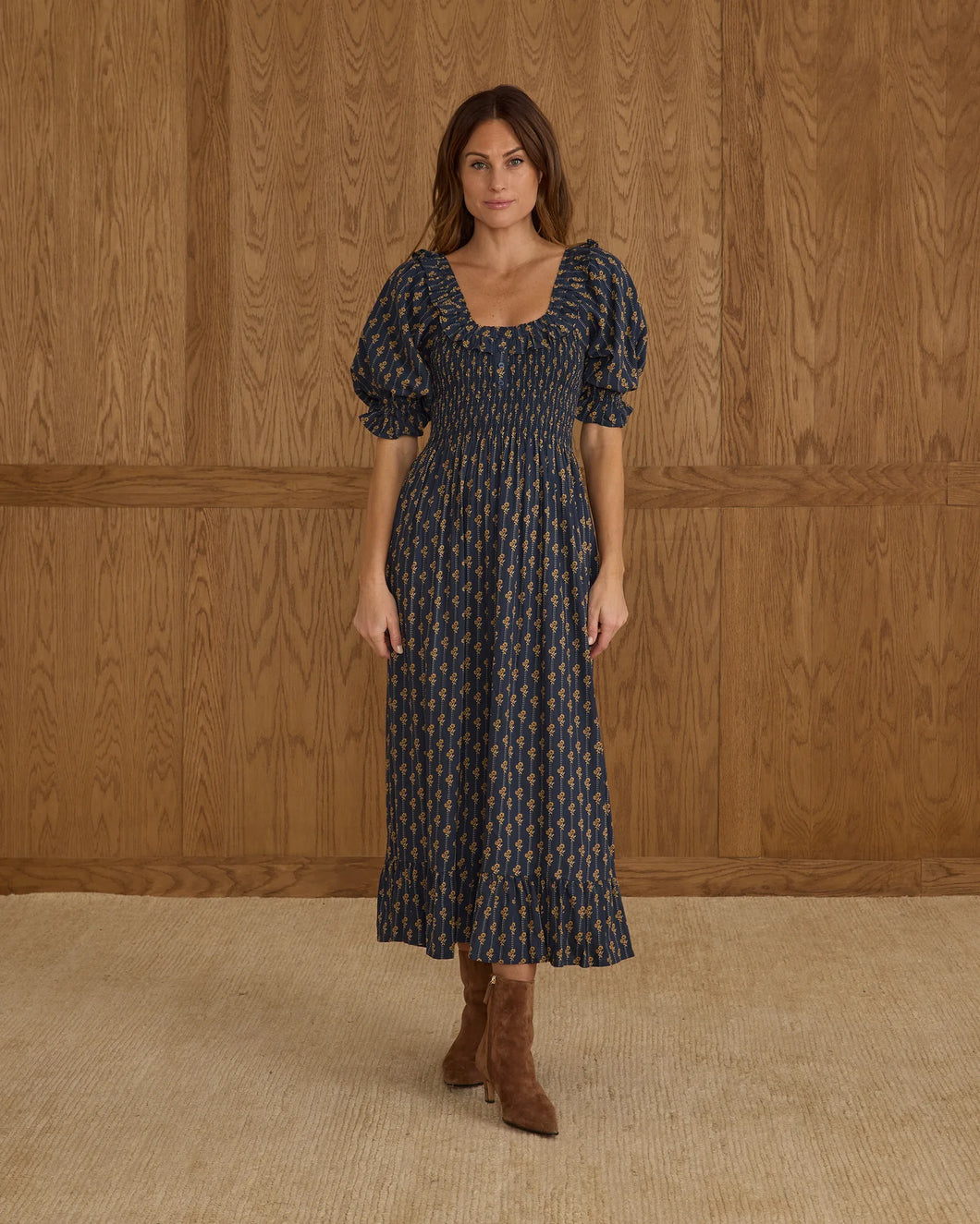 RYLEE + CRU LEXI DRESS || VINTAGE BLOOM