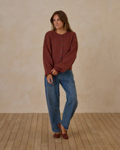 Load image into Gallery viewer, RYLEE + CRU CHEYENNE CARDIGAN | BRICK
