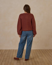 Load image into Gallery viewer, RYLEE + CRU CHEYENNE CARDIGAN | BRICK
