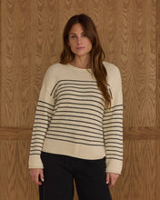 Load image into Gallery viewer, RYLEE + CRU JACQUES SWEATER | BLACK STRIPE
