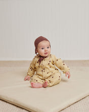 Load image into Gallery viewer, SALE - QUINCY MAE WAFFLE LONG SLEEVE JUMPSUIT || APPLES
