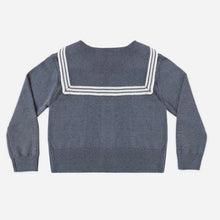 Load image into Gallery viewer, RYLEE &amp; CRU SAILOR CARDIGAN || MARINE
