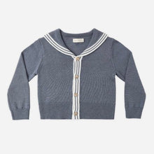 Load image into Gallery viewer, RYLEE &amp; CRU SAILOR CARDIGAN || MARINE

