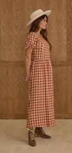 RYLEE + CRU CHIARA DRESS || RED PLAID