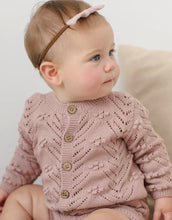Load image into Gallery viewer, QUINCY MAE KNIT CARDIGAN MAUVE
