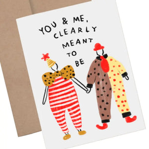 RANI BAN CO YOU & ME CLEARLY MEANT TO BE CARD