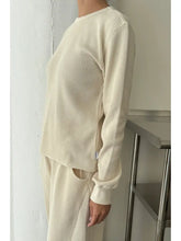 Load image into Gallery viewer, LE BON SHOPPE WAFFLE SHIRT || NATURAL
