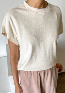 LE BON SHOPPE JEANNE TEE || NATURAL