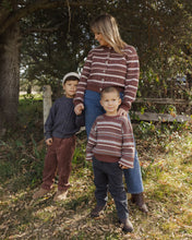 Load image into Gallery viewer, RYLEE &amp; CRU WOMEN'S CHEYENNE CARDIGAN MULBERRY MULTI-STRIPE
