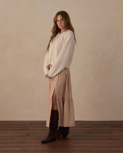 Load image into Gallery viewer, RYLEE &amp; CRU WOMEN'S FUZZY CARDIGAN NATURAL
