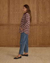 Load image into Gallery viewer, RYLEE + CRU NASHVILLE QUILTED JACKET | BURGUNDY PLAID
