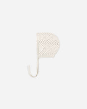 Load image into Gallery viewer, QUINCY MAE KNIT BONNET HEATHERED OATMEAL
