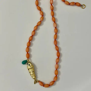 CORAL NECKLACE