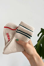 Load image into Gallery viewer, LE BON SHOPPE BOYFRIEND SOCKS || OATMILK
