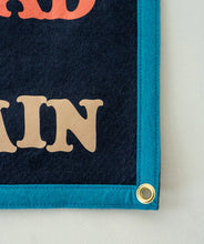 Load image into Gallery viewer, OXFORD PENNANT Pretty Good Not Bad I Can't Complain Camp Flag • John Prine
