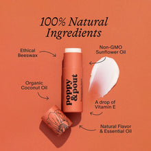 Load image into Gallery viewer, POPPY &amp; POUT LIP BALM || POMEGRANATE PEACH
