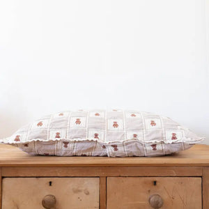 NEW GRAIN PATCHWORK PILLOWCASE || TEDDY