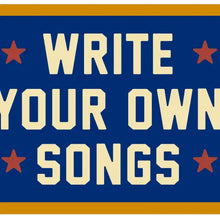 Load image into Gallery viewer, OXFORD PENNANT WRITE YOUR OWN SONGS || WILLIE NELSON
