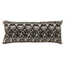 Load image into Gallery viewer, WOVEN LINEN LUMBAR PILLOW|| IKAT
