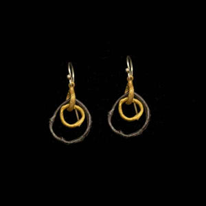 PETITE DRIFTWOOD 2 LINK EARRINGS