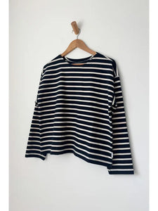 LE BON SHOPPE SAILOR TOP || WHITE STRIPE