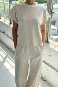 LE BON SHOPPE JEANNE TEE || NATURAL