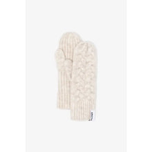 Load image into Gallery viewer, MOHAIR MITTENS || ARCTIC WHITE
