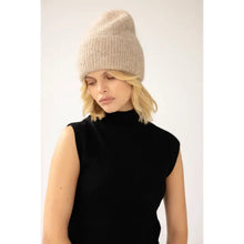 Load image into Gallery viewer, ALPACA BEANIE || ICED TAUPE
