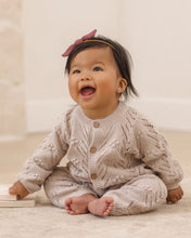 Load image into Gallery viewer, QUINCY MAE LONG SLEEVE BUBBLE ROMPER LILAC MIST
