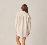 Load image into Gallery viewer, RYLEE + CRU WOMEN'S DEL MAR SHIRT IVORY
