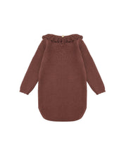 Load image into Gallery viewer, RYLEE + CRU RUFFLE COLLAR BODYSUIT || BURGUNDY
