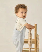 Load image into Gallery viewer, RYLEE &amp; CRU BABY OVERALL HEATHERED LIGHT BLUE
