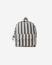 Load image into Gallery viewer, RYLEE &amp; CRU MINI BACKPACK NAVY STRIPE
