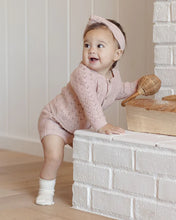 Load image into Gallery viewer, QUINCY MAE SCALLOPED CARDIGAN BLUSH
