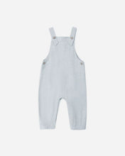 Load image into Gallery viewer, RYLEE &amp; CRU BABY OVERALL HEATHERED LIGHT BLUE
