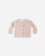 Load image into Gallery viewer, QUINCY MAE SCALLOPED CARDIGAN BLUSH
