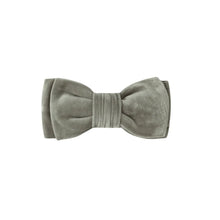 Load image into Gallery viewer, QUINCY MAE VELOUR BOW HEADBAND || FOREST
