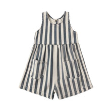 Load image into Gallery viewer, RYLEE &amp; CRU DANI ROMPER NAVY STRIPE
