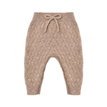 Load image into Gallery viewer, QUINCY MAE KNIT PANT HEATHERED ALMOND
